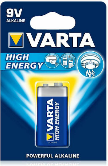 Varta LongLife Power Αλκαλική Μπαταρία 9V 1τμχ 4922121411 - Image 4