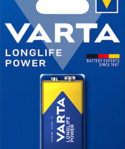 Varta LongLife Power Αλκαλική Μπαταρία 9V 1τμχ 4922121411