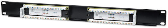 Intellinet Patch Panel για Rack 1U 19" 16 Θυρών cat6 Μαύρο 519526 - Image 4