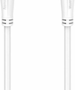 HAMA Καλώδιο Κεραίας Coax male - Coax female Λευκό 3m (00205046)