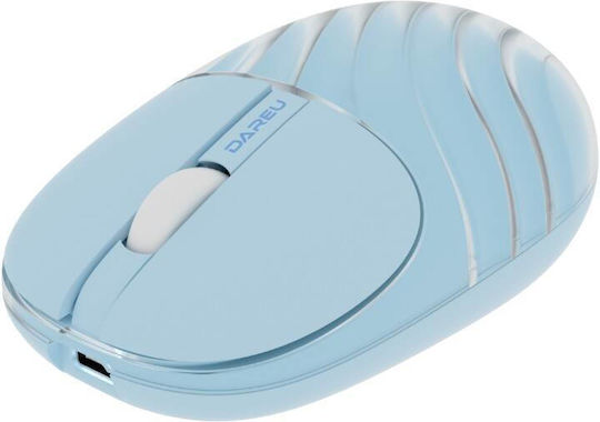 Dareu LM135D Ασύρματο Bluetooth Ποντίκι Μπλε - Image 2