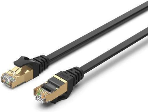 Unitek Flat S/FTP Cat.7 Καλώδιο Δικτύου Ethernet 10m Μαύρο 1τμχ C1897BK-10M - Image 4