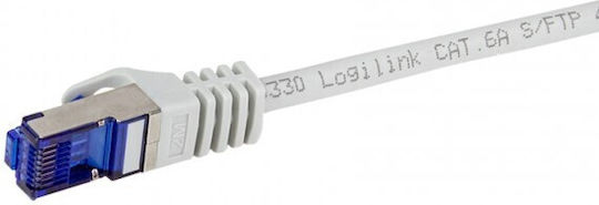 LogiLink S/FTP Cat.6a Καλώδιο Δικτύου Ethernet 20m Γκρι 1τμχ C6A112S - Image 2