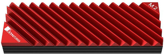 Jonsbo M.2-3 Radiator Κόκκινο JONSBO-ZUWE-421 - Image 5
