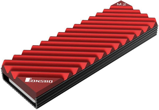 Jonsbo M.2-3 Radiator Κόκκινο JONSBO-ZUWE-421 - Image 3
