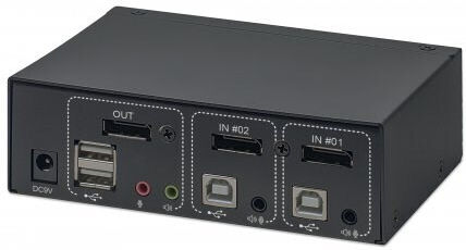 Manhattan Switch Manhattan 2-Port DisplayPort 4K@60Hz - Image 4