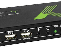 Alternative view of Techly IDATA KVM-HDMI2U KVM & Data Switch 028696