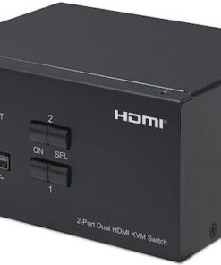 Manhattan 153522 KVM & Data Switch