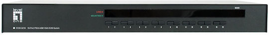 Level One 1 Monitor to 2 Computer KVM & Data Switch - Image 3