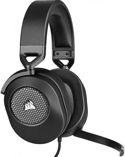 Corsair HS65 Surround Over Ear Gaming Headset με σύνδεση 3.5mm Carbon - Image 6