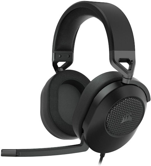 Corsair HS65 Surround Over Ear Gaming Headset με σύνδεση 3.5mm Carbon