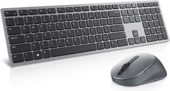Dell Wireless KM7321W Bluetooth Σετ Πληκτρολόγιο & Ποντίκι Αγγλικό US Ασημί - Image 4