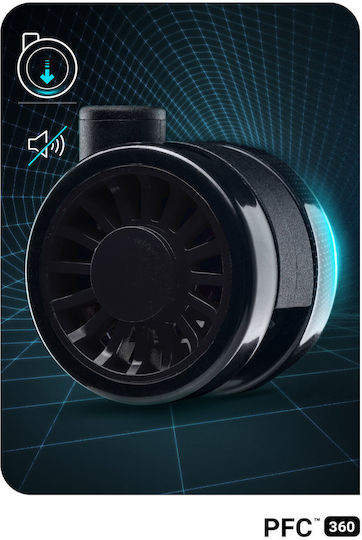 Diablo X-One 2.0 Normal Size Καρέκλα Gaming Δερματίνης με Ρυθμιζόμενα Μπράτσα Μαύρη - Image 12