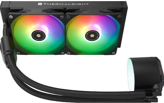Thermalright Frozen Notte 240 (v2) Υδρόψυξη Επεξεργαστή Διπλού Ανεμιστήρα 120mm για Socket AM4/AM5/1700/1200/115x με ARGB Φωτισμό - Image 3