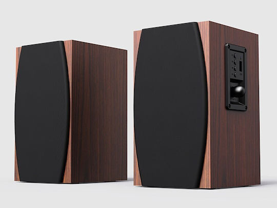 Tracer Charleston Ηχεία Υπολογιστή 2.0 με Bluetooth και Ισχύ 10W σε Καφέ Χρώμα - Image 7