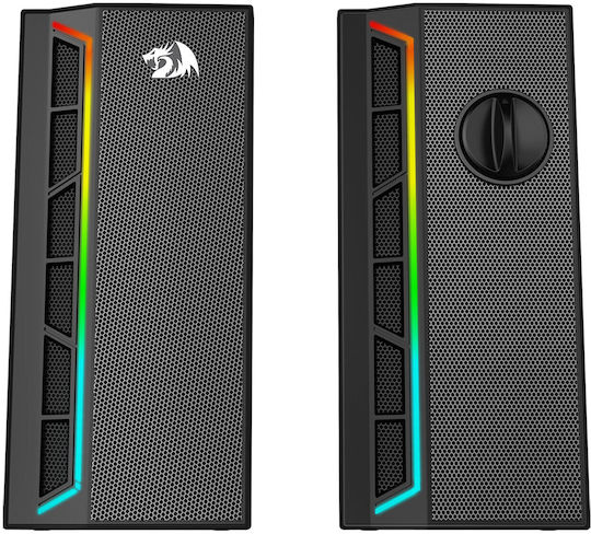 Redragon GS580 Calliope Ηχεία Υπολογιστή 2.0 με RGB Φωτισμό Μαύρα - Image 2