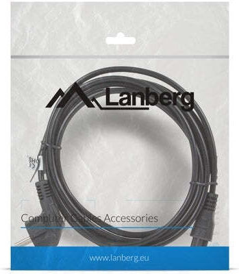 Lanberg Schuko - IEC C5 Cable 3m Μαύρο CA-C5CA-11CC-003-BK - Image 4
