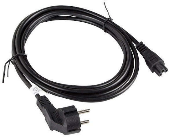 Lanberg Schuko - IEC C5 Cable 3m Μαύρο CA-C5CA-11CC-003-BK - Image 3