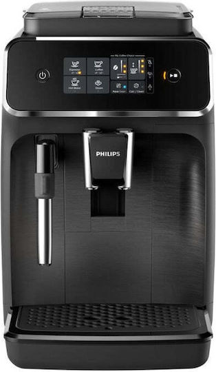 Philips Series 2200 Αυτόματη Μηχανή Espresso 1500W Πίεσης 15bar με Μύλο Άλεσης Μαύρη - Image 6