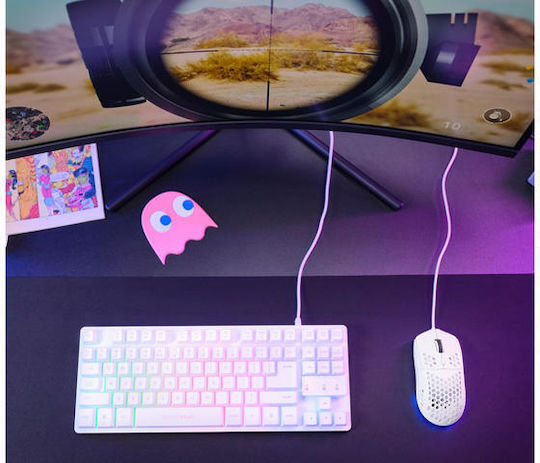 Trust GXT 928 Helox RGB Gaming Ποντίκι 6400 DPI Λευκό - Image 5