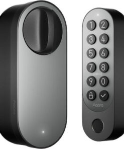 Alternative view of Aqara U200 Smart Retrofit Door Lock Matter Compatible Black