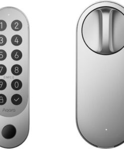 Alternative view of Aqara U200 Smart Retrofit Door Lock Matter Compatible Silver