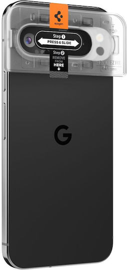 Spigen Optik EZ Fit Προστασία Κάμερας Tempered Glass Διάφανο για το Google Pixel 9 Pro AGL08444 - Image 3