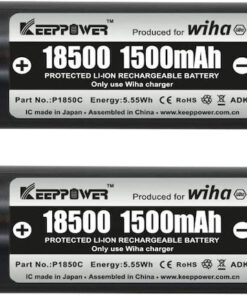 Wiha Επαναφορτιζόμενες Μπαταρίες 18500 Li-ion 1500mAh 2τμχ