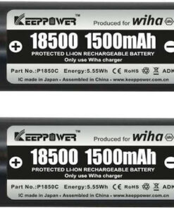 Alternative view of Wiha Επαναφορτιζόμενες Μπαταρίες 18500 Li-ion 1500mAh 2τμχ