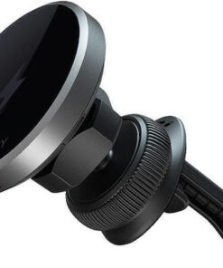 Aukey Βάση Κινητού Αυτοκινήτου με Μαγνήτη και Ασύρματη Φόρτιση Μαύρη 940Y93