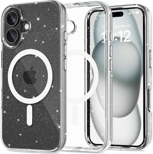 Tech-Protect Flexair Hybrid MagSafe Back Cover Σιλικόνης / Πλαστικό Glitter (iPhone 16)