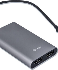 Alternative view of i-tec Μετατροπέας Thunderbolt 3 male σε Thunderbolt 3 female 1τμχ TB3DUAL4KDP