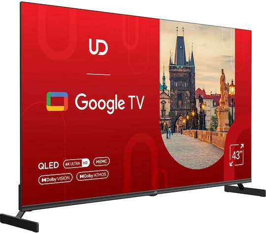 UD Smart Τηλεόραση 43" 4K UHD QLED 43QGU7210S (2024) - Image 3