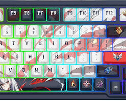 Redragon K686AK-RGB-Pro Eisa Ασύρματο Gaming Μηχανικό Πληκτρολόγιο με RGB φωτισμό (Αγγλικό US) Μπλε