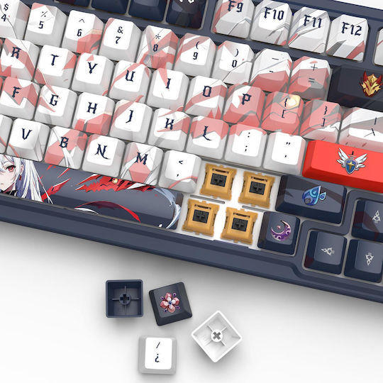 Redragon K686AK-RGB-Pro Eisa Ασύρματο Gaming Μηχανικό Πληκτρολόγιο με RGB φωτισμό (Αγγλικό US) Μπλε - Image 4