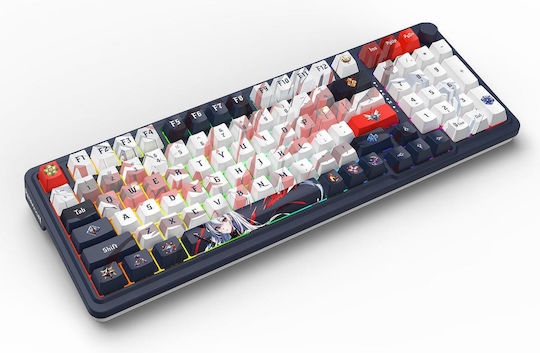 Redragon K686AK-RGB-Pro Eisa Ασύρματο Gaming Μηχανικό Πληκτρολόγιο με RGB φωτισμό (Αγγλικό US) Μπλε - Image 7