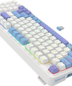 Alternative view of Redragon K664WBP-RGB-PRO Ασύρματο Gaming Μηχανικό Πληκτρολόγιο με Cherry MX Red διακόπτες και RGB φωτισμό (Αγγλικό US) Λευκό