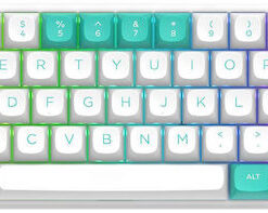 Redragon Gaming Μηχανικό Πληκτρολόγιο 60% με RGB φωτισμό (Αγγλικό US) Λευκό