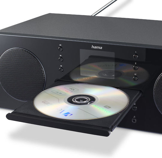 HAMA DIR1570CBT Επιτραπέζιο Ραδιόφωνο Ρεύματος DAB+ με Bluetooth και USB Μαύρο - Image 8