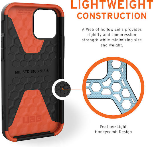 UAG Civilian Back Cover Σιλικόνης Μαύρο (iPhone 16 Pro Max) 114445114040 - Image 5