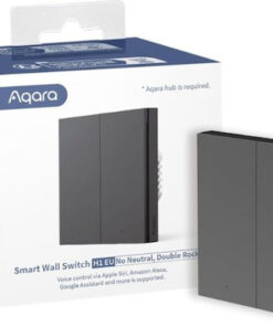 Alternative view of Aqara Switch 2-button Without Neutral H1 Ws-euk02-g