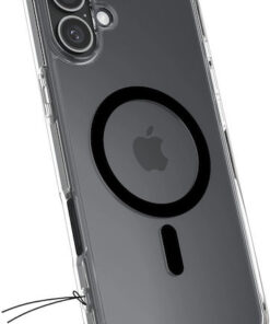 Spigen Ultra Hybrid MagFit Back Cover Πλαστικό 1.2mm Μαύρο (iPhone 16 Plus) ACS08076
