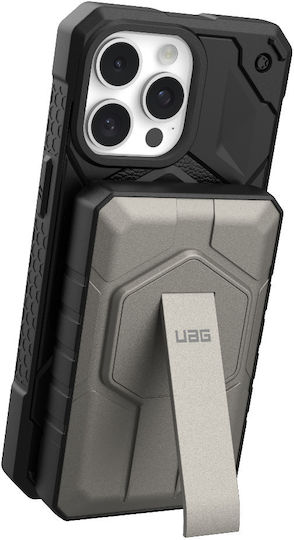 UAG Rugged MagSafe Power Bank 10000mAh 20W με Θύρα USB-A και Θύρα USB-C Titanium/Black - Image 8