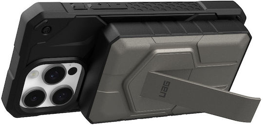 UAG Rugged MagSafe Power Bank 10000mAh 20W με Θύρα USB-A και Θύρα USB-C Titanium/Black - Image 11