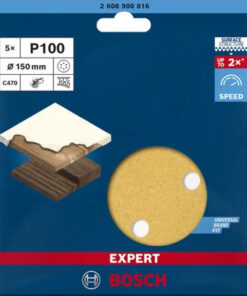 Alternative view of Bosch Expert C470 Φύλλο Λείανσης Έκκεντρου Τριβείου 150x150mm 2608900816