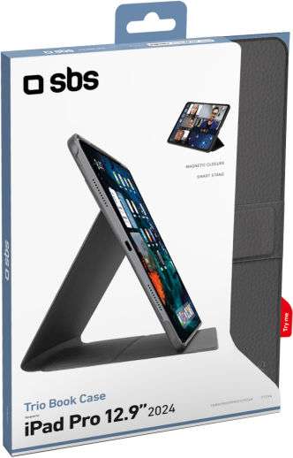SBS Flip Cover Μαύρο (iPad Pro 2024 13") - Image 2