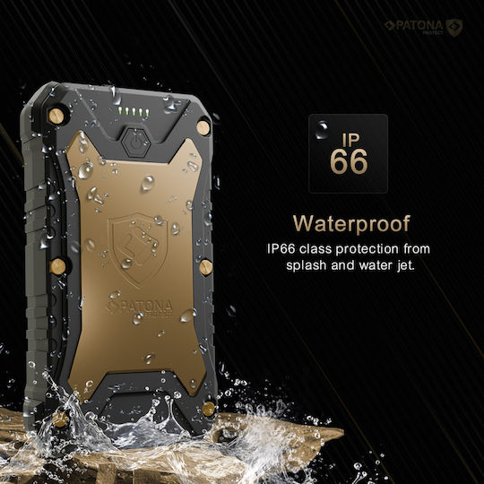 Patona Protect Power Bank 27000mAh 65W με 2 Θύρες USB-A και Θύρα USB-C Power Delivery Μαύρο - Image 3