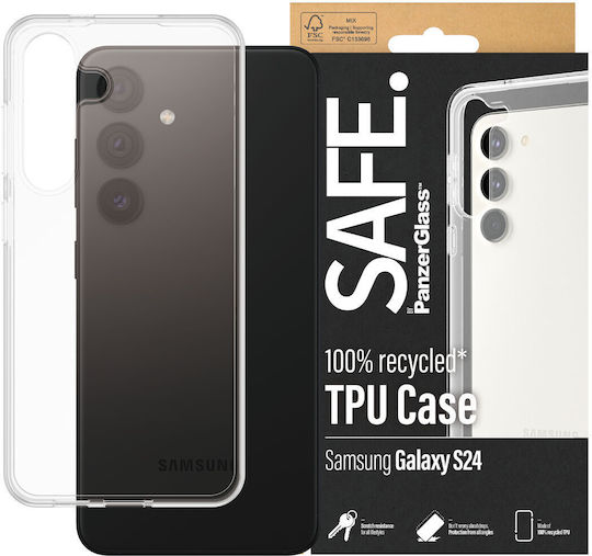 PanzerGlass SAFE Back Cover Σιλικόνης Διάφανο (Galaxy S24) - Image 2