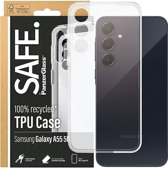 PanzerGlass SAFE Back Cover Σιλικόνης Διάφανο (Galaxy S24) - Image 4
