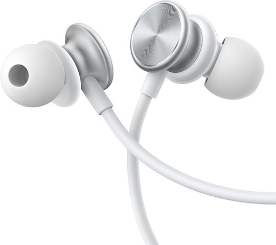 Joyroom JR-EW03 In-ear Handsfree Ακουστικά με Βύσμα 3.5mm Ασημί - Image 2